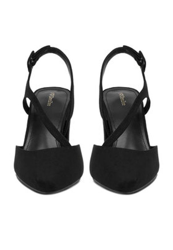 DeeZee Czółenka CEO-CD25-052-1 Czarny. Kolor: czarny. Materiał: materiał