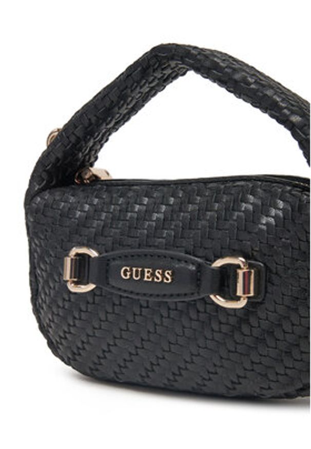 Guess Torebka HWWG95 30730 Czarny. Kolor: czarny. Materiał: skórzane
