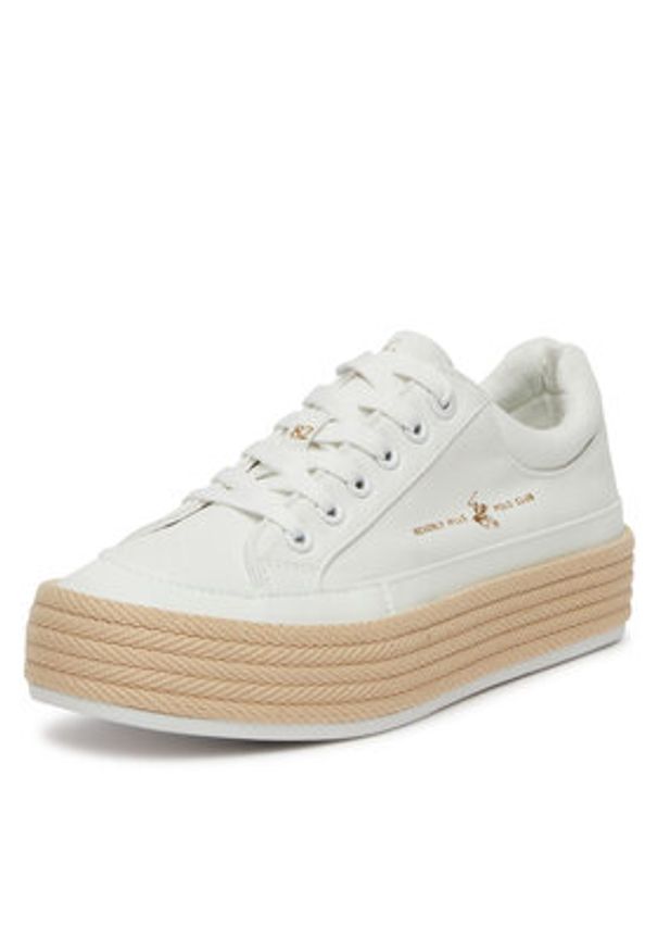 Beverly Hills Polo Club Sneakersy CEO-WSS21536-01 Biały. Kolor: biały. Materiał: materiał