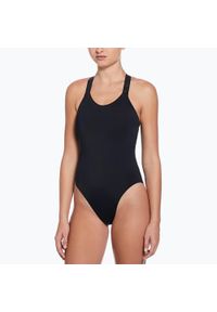 Strój pływacki jednoczęściowy damski Nike Hydralock Fusion Racerback. Kolor: czarny