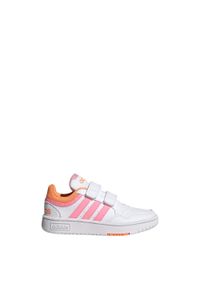 Adidas - Hoops Shoes. Kolor: wielokolorowy, pomarańczowy, biały, różowy. Sport: tenis