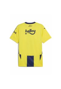 Puma - Męska koszulka domowa Fenerbahçe SK 24/25 PUMA Speed Yellow Blue Violet. Kolor: żółty, wielokolorowy, niebieski