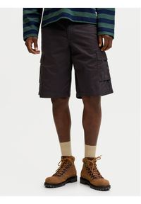 Jack & Jones Szorty materiałowe Stcole 12292263 Czarny Regular Fit. Kolor: czarny. Materiał: bawełna #1