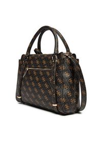 Guess Torebka HWEQG9 51006 Brązowy. Kolor: brązowy. Materiał: skórzane