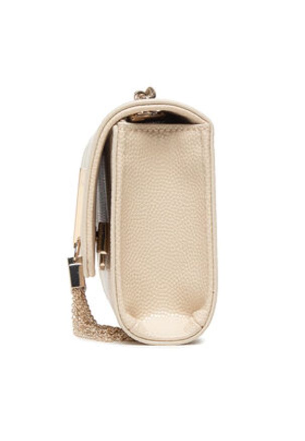 VALENTINO - Valentino Torebka Divina VBS1R403G Beżowy. Kolor: beżowy. Materiał: skórzane