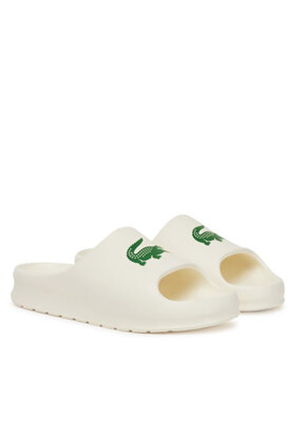 Lacoste Klapki 7-48CMA0022 Biały. Kolor: biały. Materiał: syntetyk