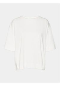 Vero Moda T-Shirt Didde 10301183 Biały Loose Fit. Kolor: biały. Materiał: bawełna #7