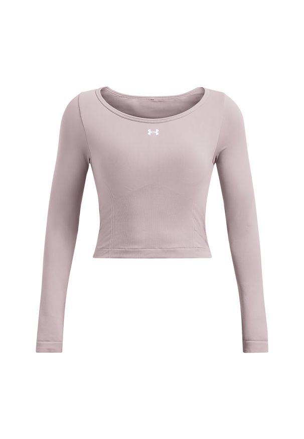 Longsleeve treningowy damski Under Armour Train Seamless. Kolor: różowy. Długość rękawa: długi rękaw