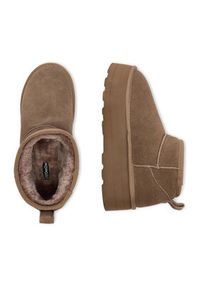 DeeZee Śniegowce DZN-005 Brązowy. Kolor: brązowy. Materiał: skóra, zamsz #5