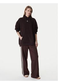 Adidas - adidas Bluza Essentials KC9145 Brązowy Oversize. Kolor: brązowy. Materiał: bawełna #5
