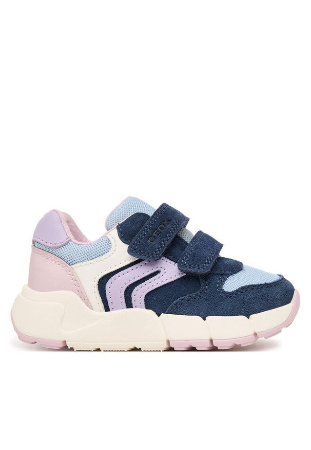 Sneakersy Geox. Kolor: niebieski