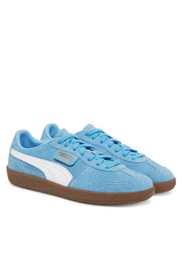 Puma Sneakersy Palermo Team 396463 44 Niebieski. Kolor: niebieski. Materiał: zamsz, skóra