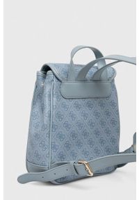 Guess plecak Girl kolor niebieski mały wzorzysty. Kolor: niebieski #6