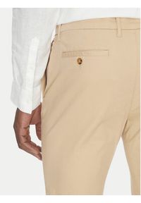 Michael Kors Chinosy CS4301KDR2 Beżowy Slim Fit. Kolor: beżowy. Materiał: bawełna #4