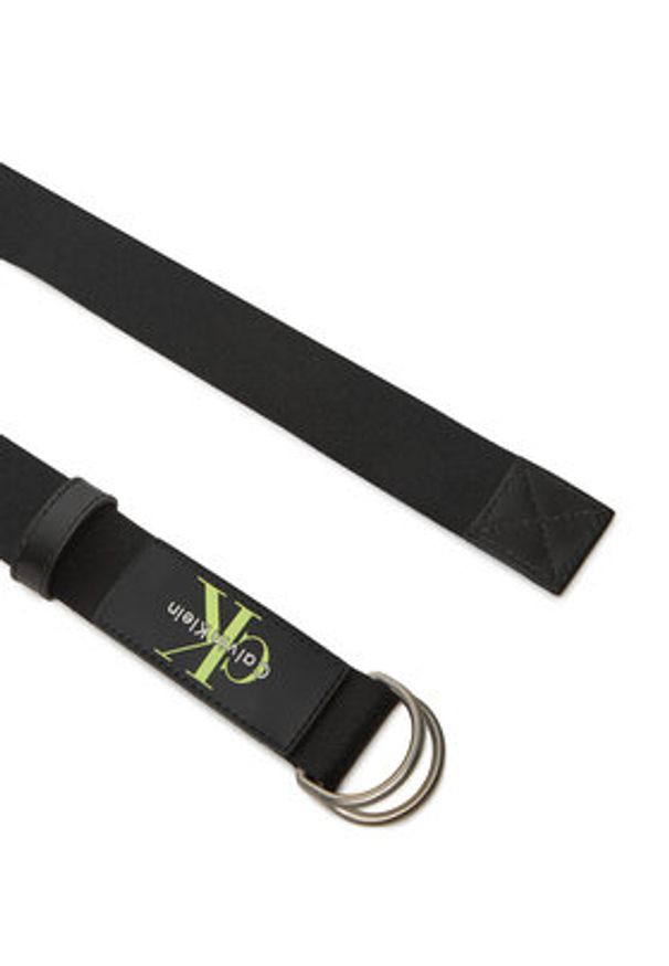 Calvin Klein Pasek Męski Tech Utility Webbing Belt 35Mm LV04G7034G Czarny. Kolor: czarny. Materiał: skóra