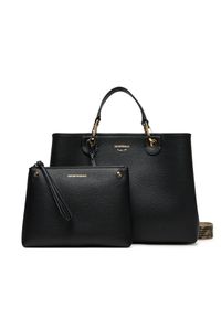Torebka Emporio Armani. Kolor: czarny
