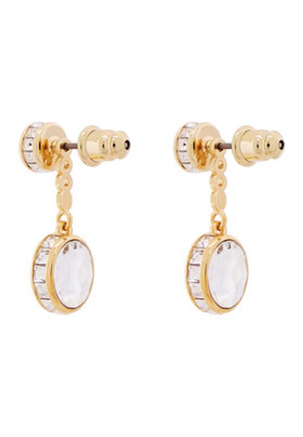 Swarovski Kolczyki Chroma 5738478 Złoty. Materiał: metalowe. Kolor: złoty