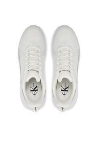 Calvin Klein Jeans Sneakersy Eva Runner Lowlaceup Mix In Mr YM0YM00906 Biały. Kolor: biały #5