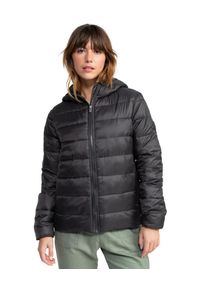 Roxy - dla Kobiety WIND BLISS Czarny. Typ kołnierza: kaptur. Kolor: czarny. Materiał: nylon, materiał. Długość: długie