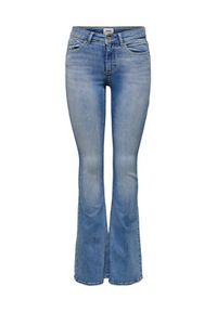 only - ONLY Jeansy Blush 15245444 Niebieski Flare Fit. Kolor: niebieski #4