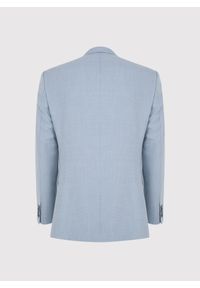 Pako Lorente - PAKO LORENTE - Jasnoniebieska marynarka garniturowa. Kolor: niebieski. Materiał: poliester, wiskoza. Wzór: gładki. Styl: młodzieżowy #4