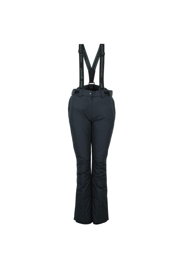 PEAK MOUNTAIN - Spodnie narciarskie dla kobiet Peak Mountain Amille. Kolor: czarny. Sezon: zima. Sport: narciarstwo