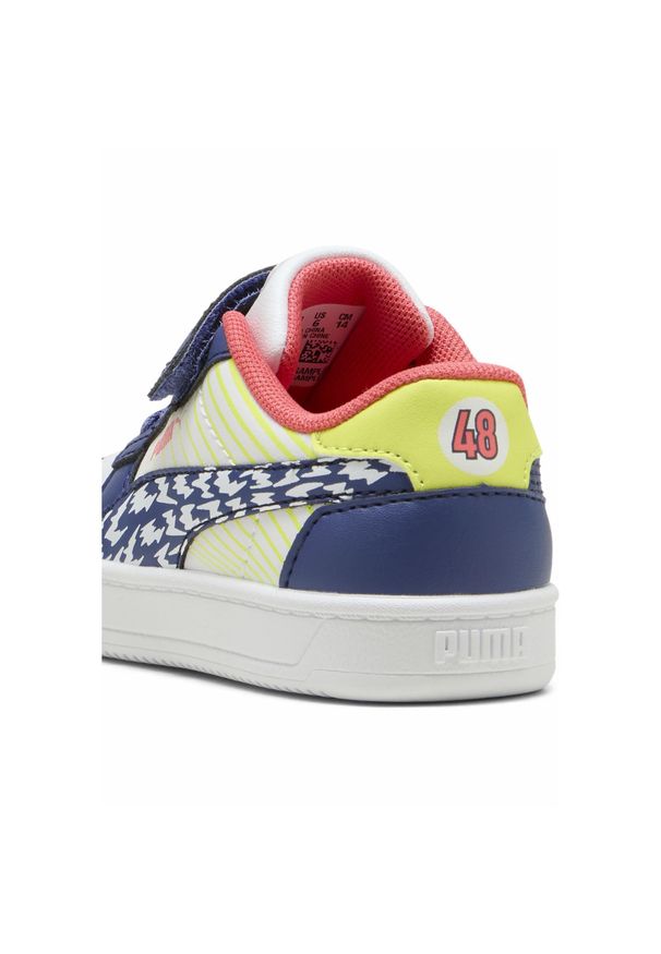 Puma - Sneakersy dla małych dzieci PUMA Caven 2.0 Poised 2 PUMA. Kolor: żółty, biały, wielokolorowy, niebieski. Sezon: lato