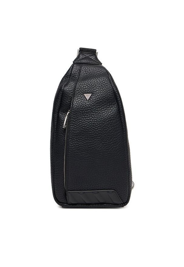 Guess Saszetka HMTOLG P5407 Czarny. Kolor: czarny. Materiał: skóra