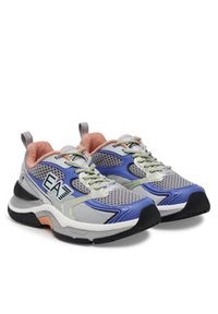 EA7 Emporio Armani Sneakersy X8X249 XK446 D140 Kolorowy. Materiał: skóra. Wzór: kolorowy #5