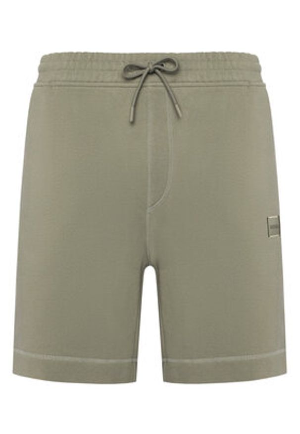 BOSS Szorty sportowe Sewalk 50511726 Szary ciemny Regular Fit. Kolor: szary. Materiał: bawełna. Styl: sportowy