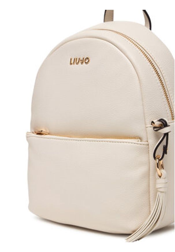 Liu Jo Plecak AA6188 E1012 Écru. Materiał: skóra