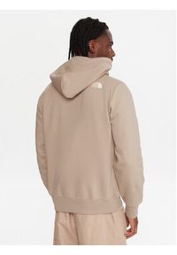 The North Face Bluza Drew Peak NF0A89EM Beżowy Regular Fit. Kolor: beżowy. Materiał: bawełna #5