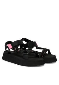 Tommy Jeans Sandały Tjw Eva Rope Sandal EN0EN02970 Czarny. Kolor: czarny. Materiał: materiał #4