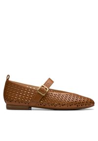 Półbuty Clarks. Kolor: brązowy