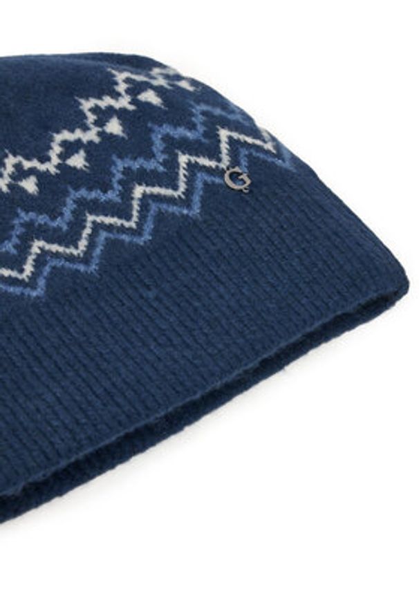 Guess Zestaw Szalik i Czapka W5PZ18 Z3LQ0 Granatowy. Kolor: niebieski. Materiał: materiał