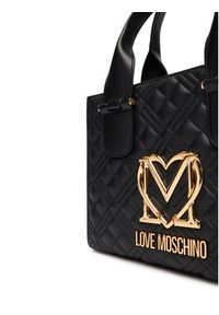 Love Moschino - LOVE MOSCHINO Torebka JC4303PP0MK1200A Czarny. Kolor: czarny. Materiał: skórzane #5