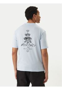 Hugo - HUGO T-Shirt Nucavo 50560040 Błękitny Regular Fit. Kolor: niebieski. Materiał: bawełna #1