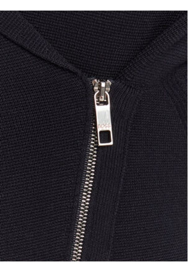 BOSS Kardigan Felendi 50542857 Granatowy Regular Fit. Kolor: niebieski. Materiał: wiskoza