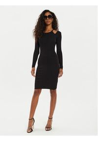 Guess Sukienka koktajlowa Vanessa W4BK24 Z3I22 Czarny Regular Fit. Kolor: czarny. Materiał: wiskoza. Styl: wizytowy #5
