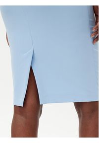 Maryley Spódnica ołówkowa 25EB701/43MA Błękitny Regular Fit. Kolor: niebieski. Materiał: syntetyk #3