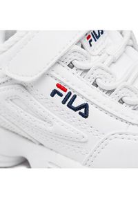 Fila Sneakersy Disruptor E Infants 1011298.1FG Biały. Kolor: biały. Materiał: skóra #4