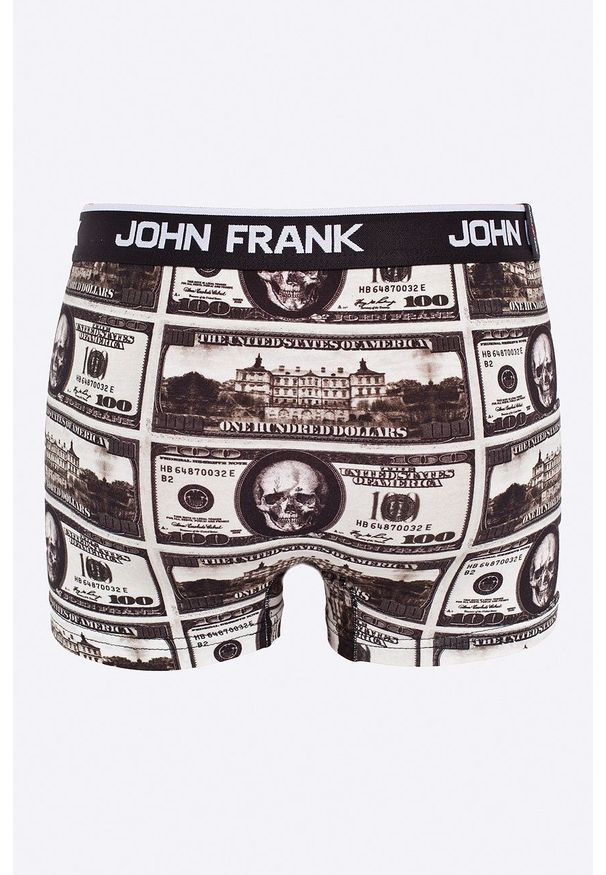 John Frank - Bokserki. Kolor: szary