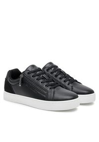 Calvin Klein Jeans Sneakersy Classic Cupsole Zip Low In YM0YM01254 Czarny. Kolor: czarny. Materiał: skóra #6