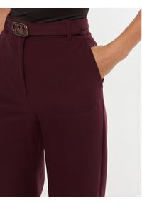 Marciano Guess Spodnie materiałowe Celia 4BGB03 7046A Bordowy Regular Fit. Kolor: czerwony. Materiał: syntetyk