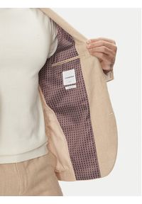 Lindbergh Garnitur 30-606060 Beżowy Slim Fit. Kolor: beżowy. Materiał: syntetyk #8