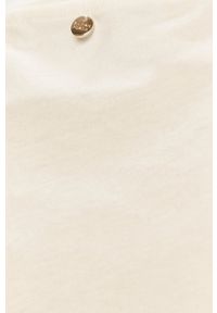 Silvian Heach - T-shirt. Okazja: na co dzień. Kolor: biały. Materiał: dzianina. Wzór: gładki. Styl: casual #4