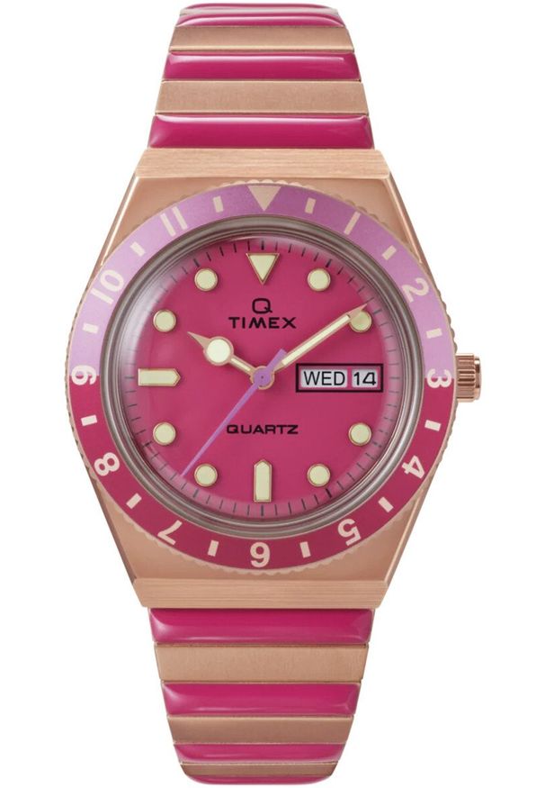 Zegarek damski Timex TW2W41000 różowy. Kolor: różowy