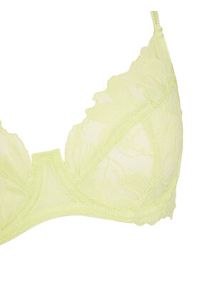 Hunkemöller Biustonosz z fiszbiną Ingrid 300996 Zielony. Kolor: zielony. Materiał: syntetyk