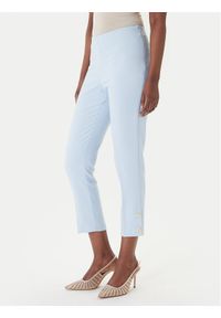 Rinascimento Spodnie materiałowe CFC0128641003 Błękitny Slim Fit. Kolor: niebieski. Materiał: materiał #1