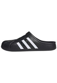 Adidas - Klapki adidas Adilette Clog GZ5886 czarne. Okazja: na co dzień. Kolor: czarny. Materiał: syntetyk, materiał. Styl: sportowy, casual #5